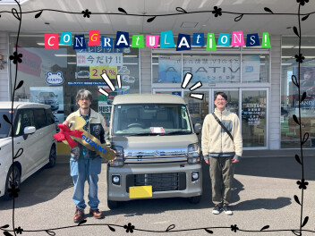 ☆ご納車おめでとうございます☆